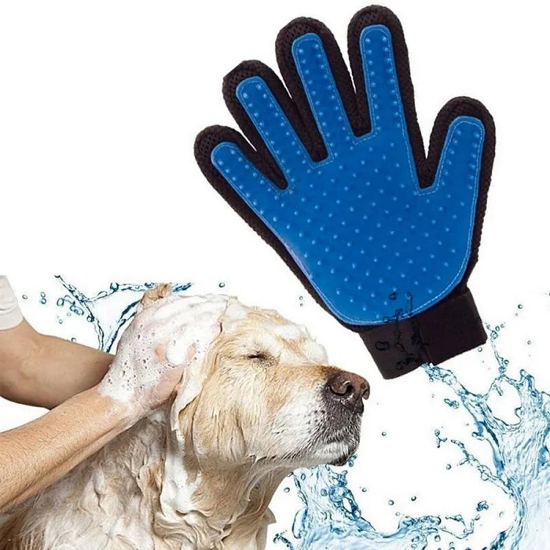 1PC Cat Glove Cat Grooming Glove Pet Brush Glove for Cat Dog Hair Remove Brush Dog Deshedding Cleaning Combs Massage Gloves
