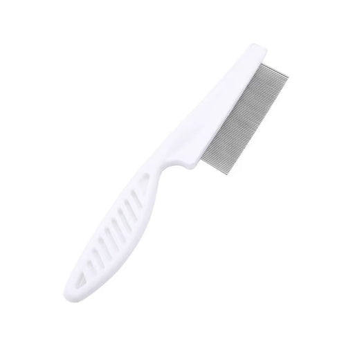 1Pc Pet Hair Shedding Comb Stainless Steel Flea Comb for Cat Dog Pet Comfort Flea Hair Grooming Comb Dog Brush Grooming Tools