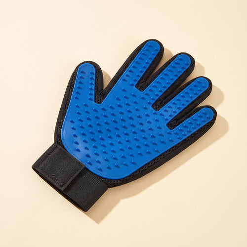 Free gift – blue grooming glove