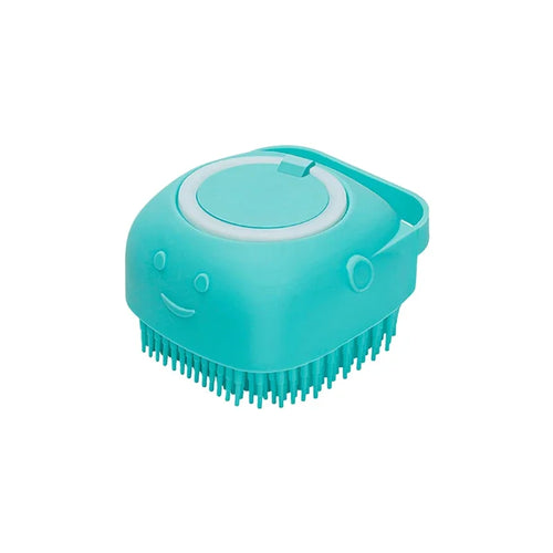 Dog bath brush – Blue