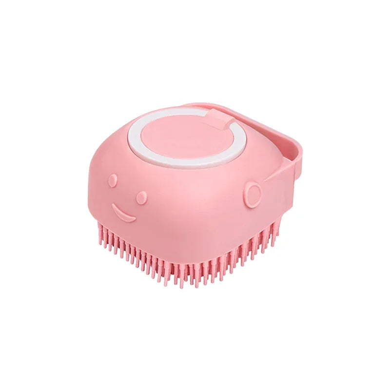 Dog bath brush – Pink