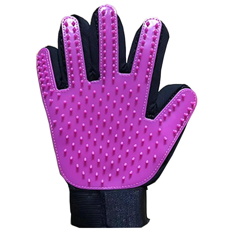 1PC Cat Glove Cat Grooming Glove Pet Brush Glove for Cat Dog Hair Remove Brush Dog Deshedding Cleaning Combs Massage Gloves