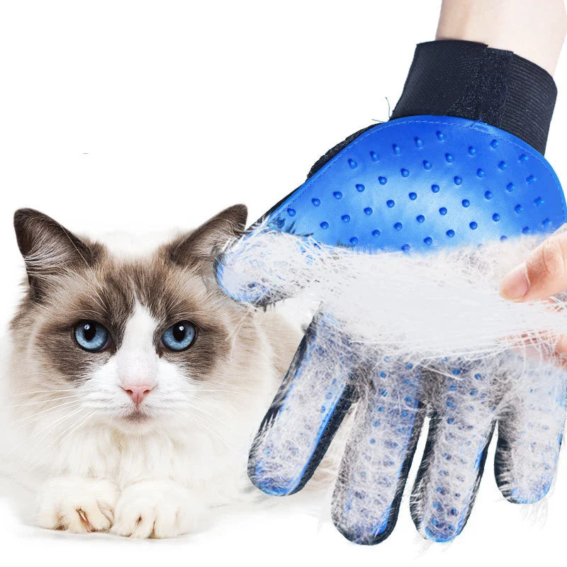 1PC Cat Glove Cat Grooming Glove Pet Brush Glove for Cat Dog Hair Remove Brush Dog Deshedding Cleaning Combs Massage Gloves